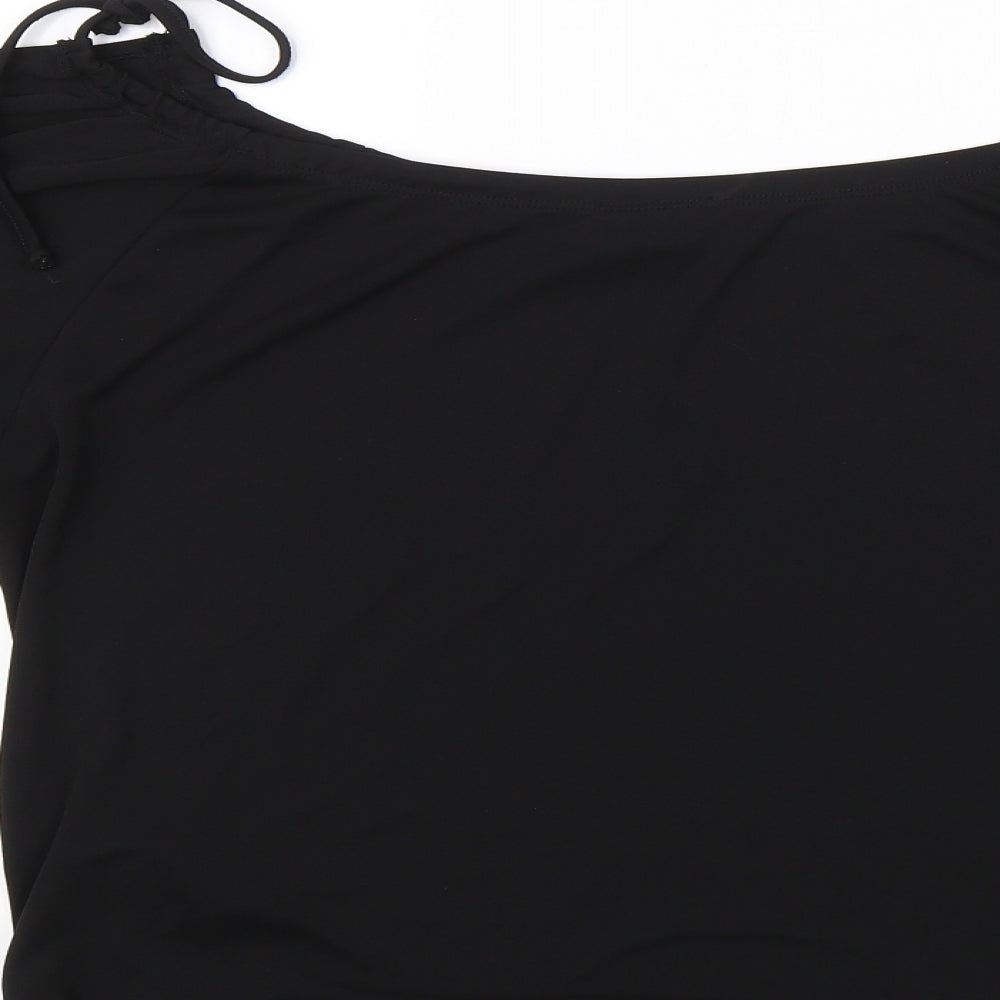 Topshop Womens Black   Basic Blouse Size 10