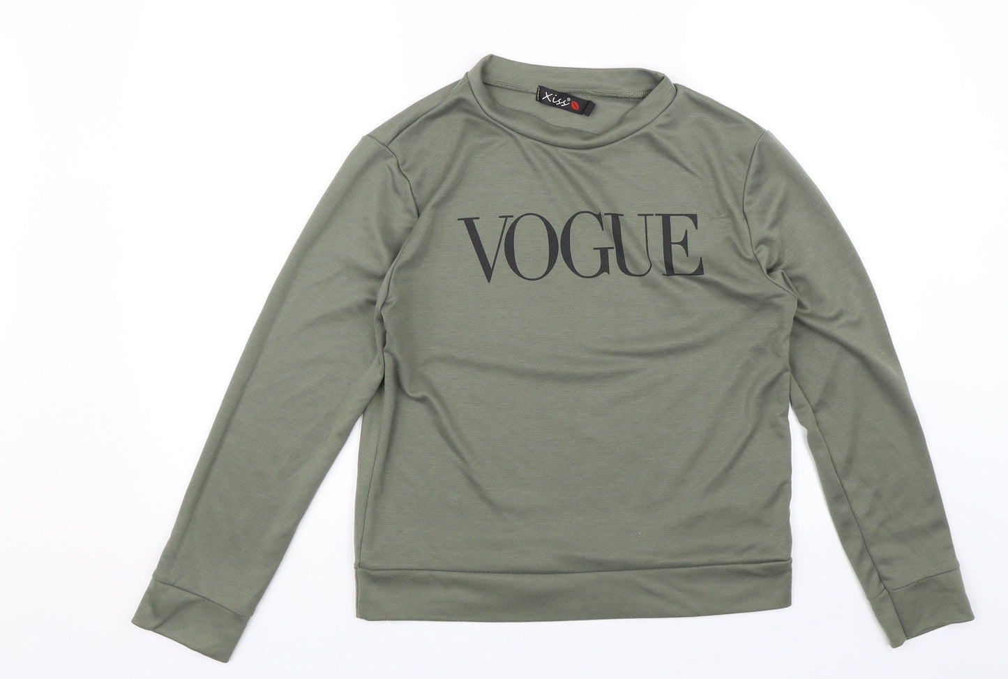 Xiss Womens Green   Pullover Jumper Size 16  - Vogue
