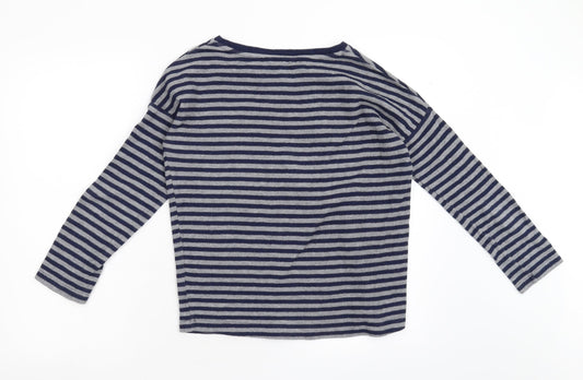 NEXT Womens Multicoloured Striped  Pullover Jumper Size 6