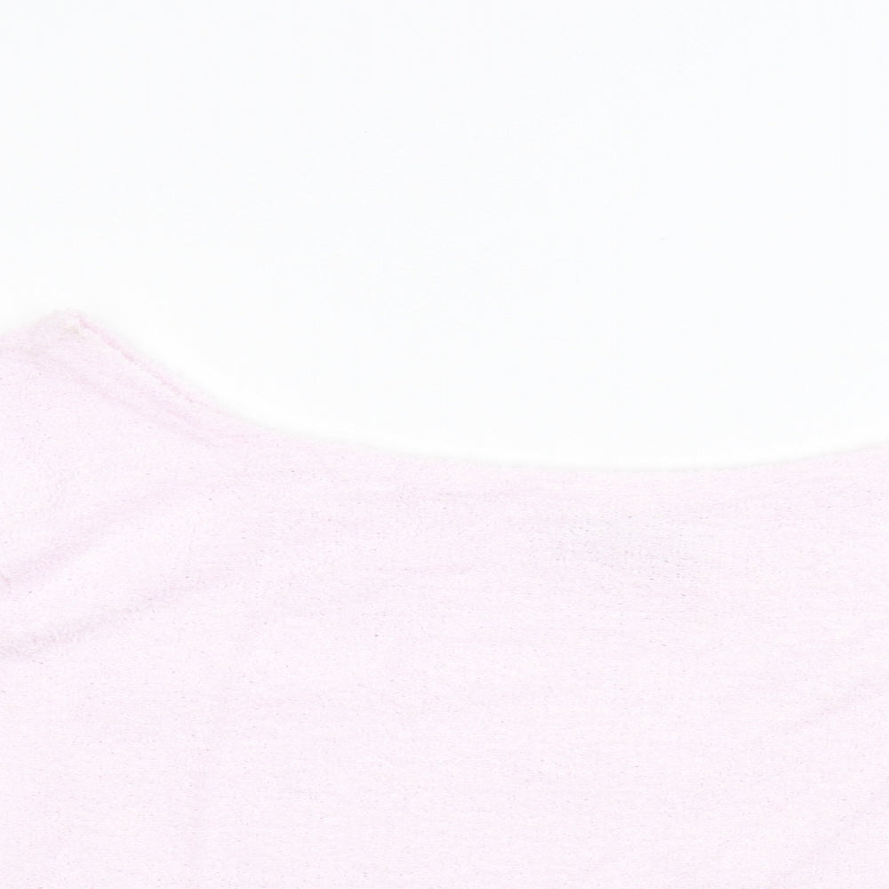 ASOS Womens Pink  Fleece Pullover Jumper Size 10