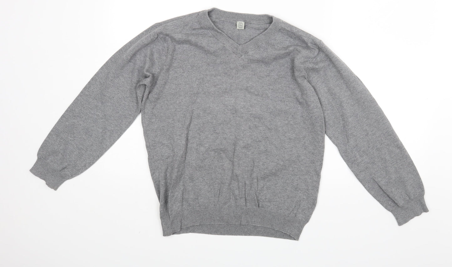TU Girls Grey   Pullover Jumper Size 12 Years