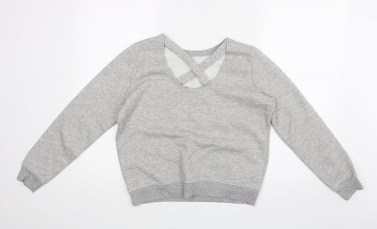 New Look Girls Grey   Pullover Jumper Size 12-13 Years
