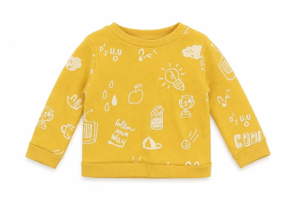 Primark Baby Yellow   Pullover Jumper Size 12-18 Months