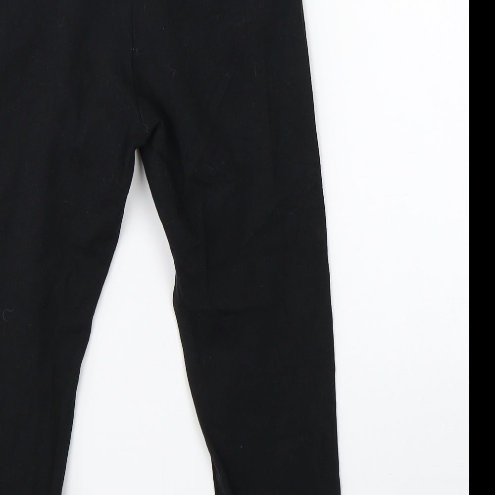 Primark Girls Black   Jogger Trousers Size 11-12 Years