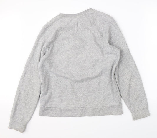 H&M Mens Grey   Pullover Sweatshirt Size S  - basketball