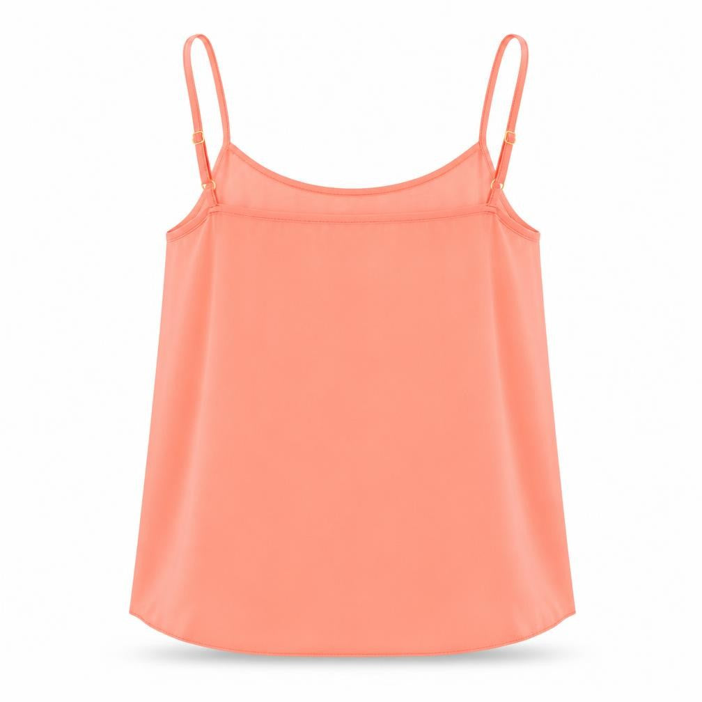Front view of New Look girls’ orange basic blouse, size 12-13, years