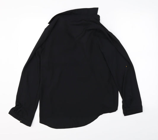 Select Womens Black   Basic Blouse Size 6