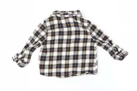 Primark Boys Multicoloured Check  Basic Button-Up Size 3-6 Months