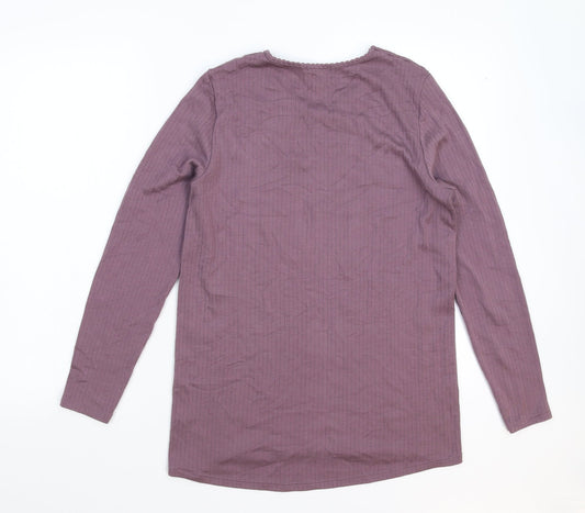 Damart Womens Grey  Knit Pullover Jumper Size M