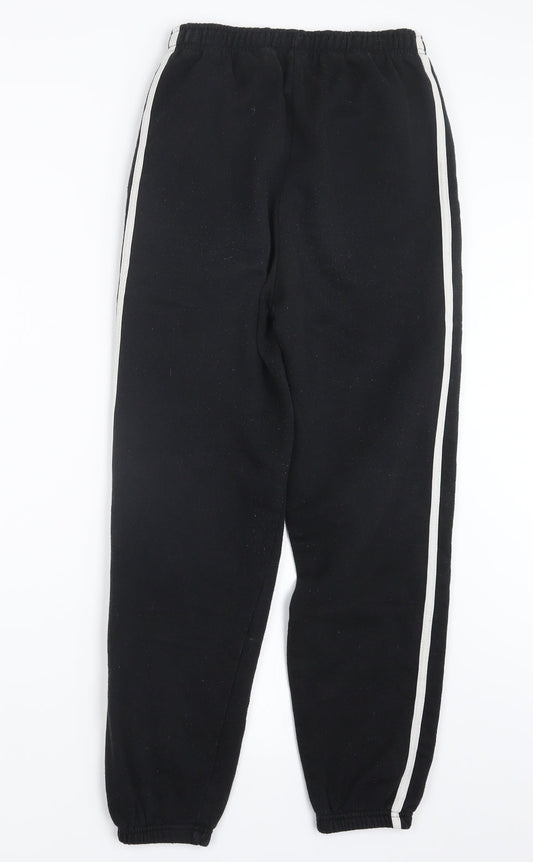 Boohoo Womens Black   Jogger Trousers Size 8 L25 in