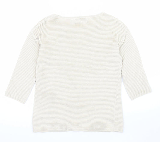 RESERVED Womens Beige   Pullover Jumper Size S