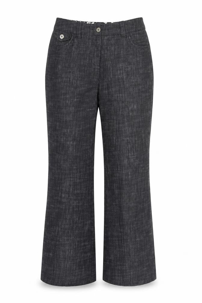 Per Una Womens Black   Trousers  Size 10 L28 in