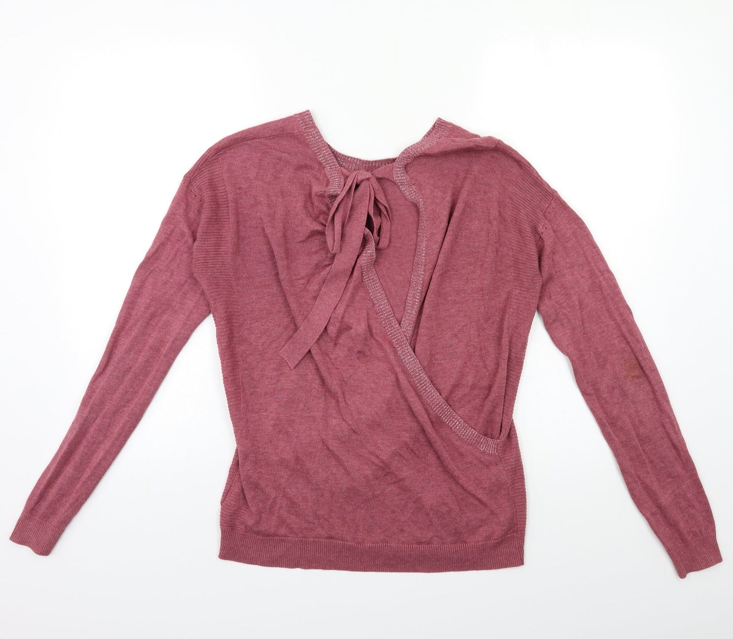 NEXT Womens Pink  Knit Pullover Jumper Size 10