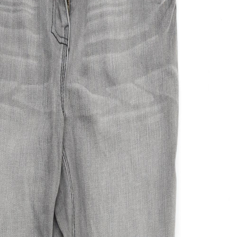 Preworn Mens Grey  Denim Skinny Jeans Size 30 in L29 in