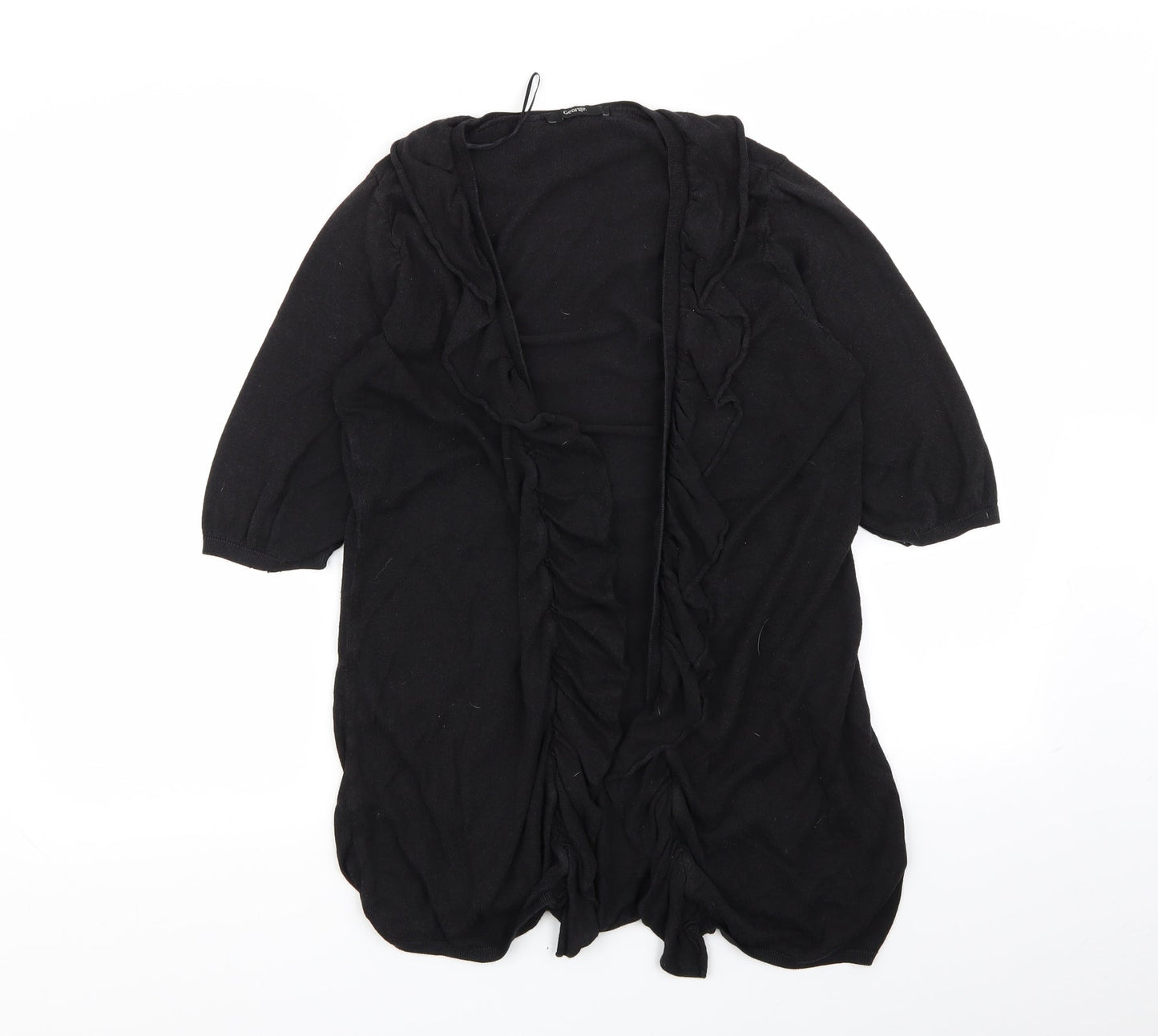 Asda George Womens Black   Cardigan Jumper Size 12