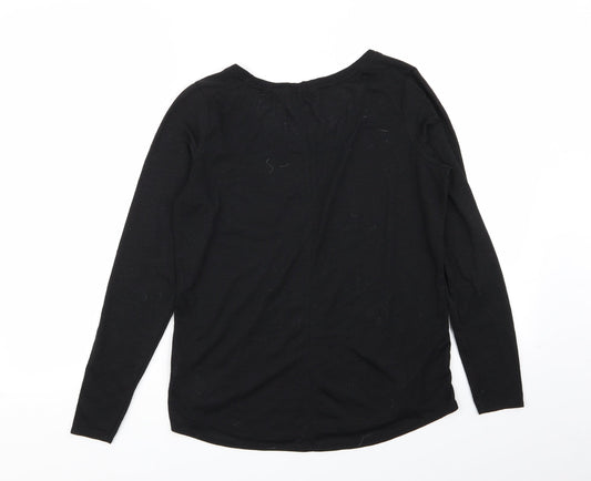 New Look Womens Black   Basic T-Shirt Size 10