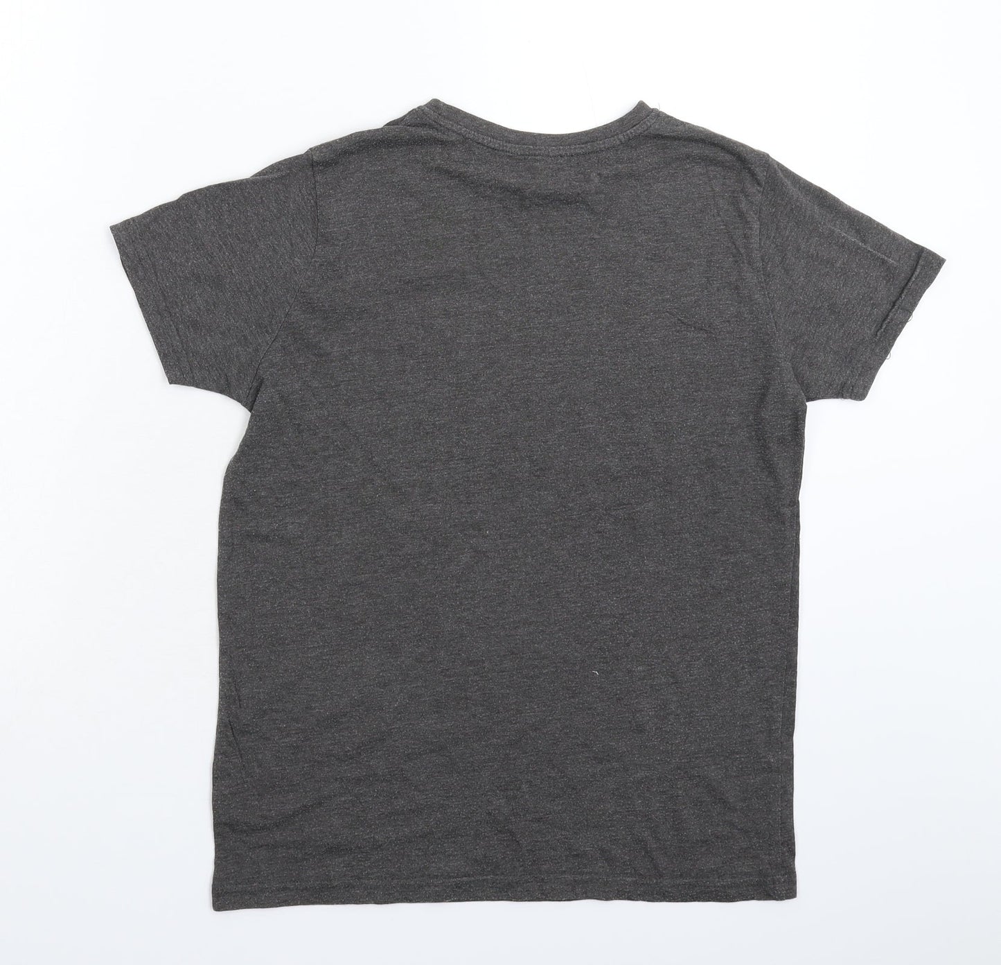 Primark Boys Grey   Basic T-Shirt Size 12-13 Years
