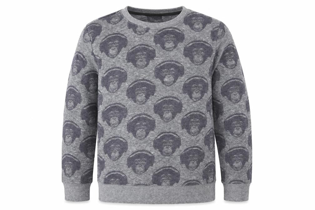 Next Boys Grey   Pullover Sweatshirt Size 10 Years
