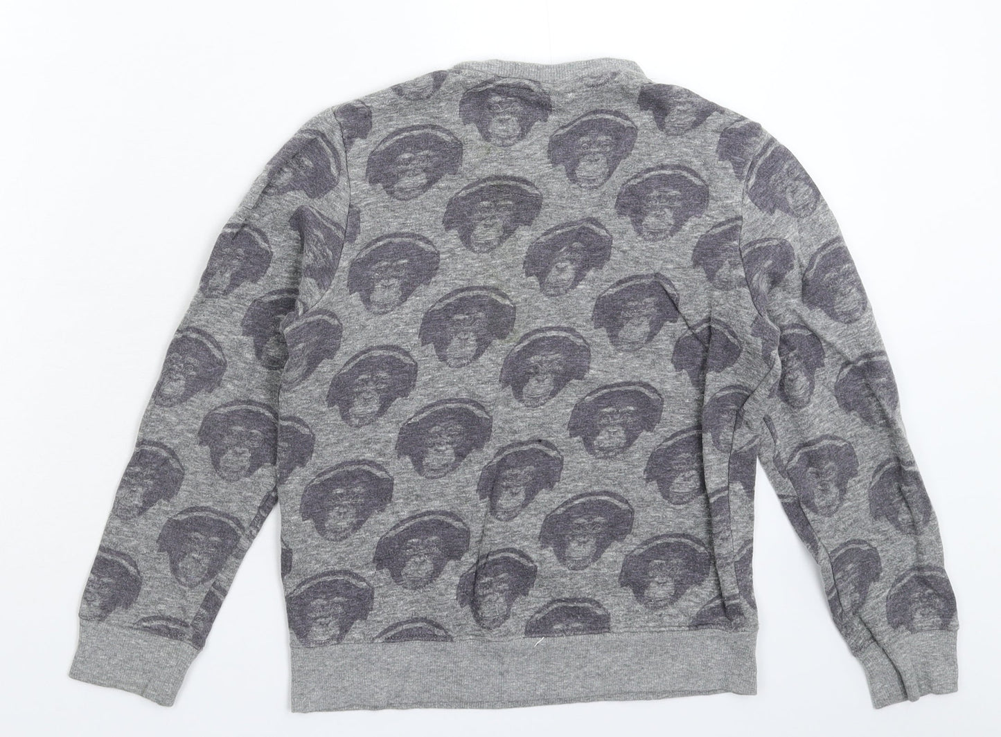 NEXT Boys Grey   Pullover Sweatshirt Size 10 Years