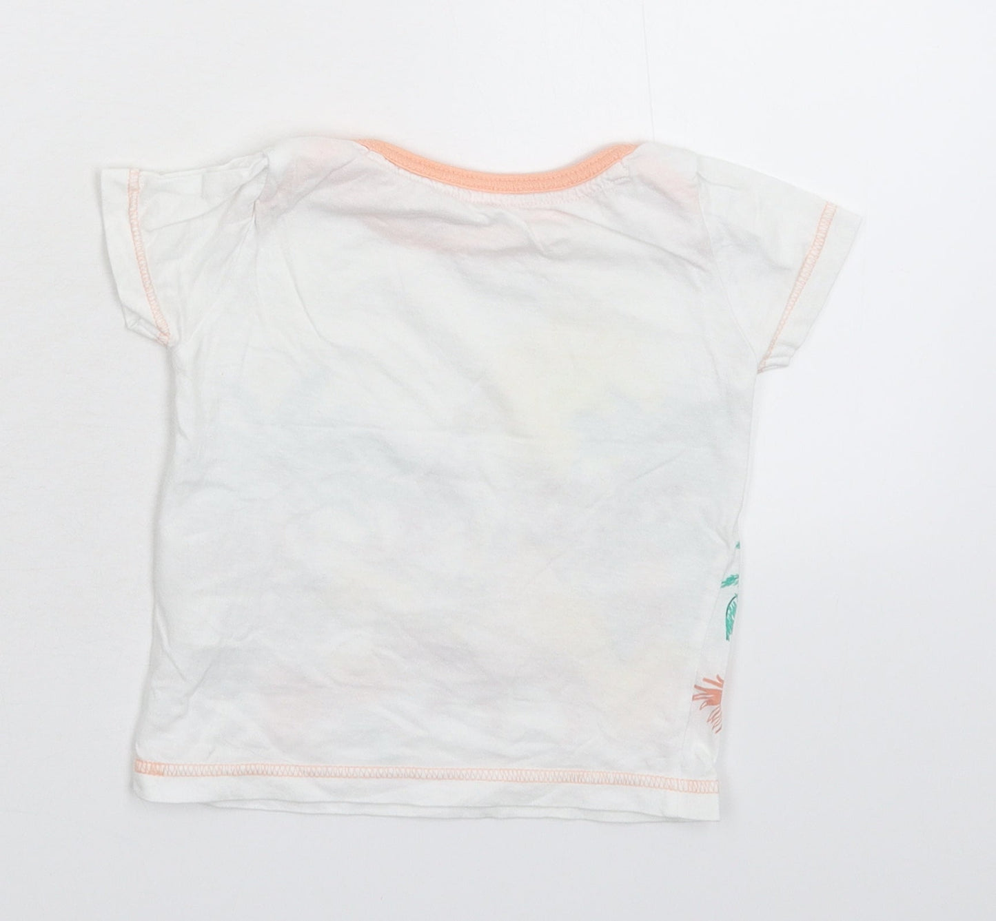 Avon Baby White   Basic T-Shirt Size 18-24 Months