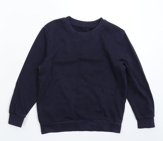George Boys Blue   Pullover Sweatshirt Size 7-8 Years