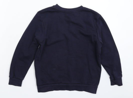 George Boys Blue   Pullover Sweatshirt Size 7-8 Years