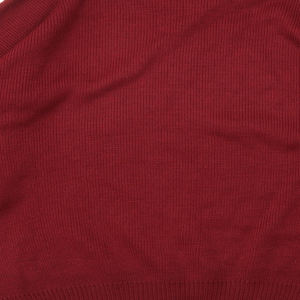 NICO Mens Red   Pullover Sweatshirt Size L