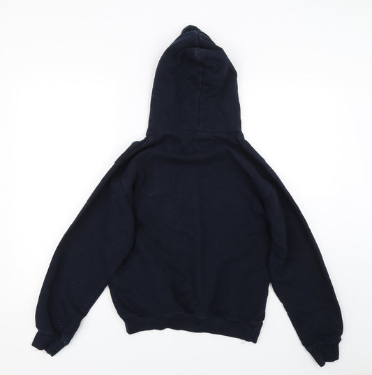 Awdis Boys Blue   Pullover Hoodie Size 12-13 Years