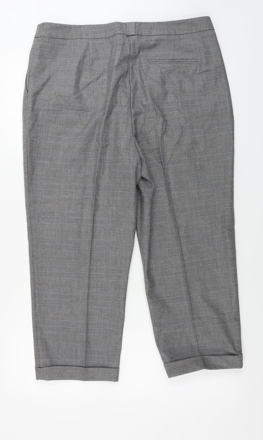 Very Womens Grey   Trousers  Size 16 L23 in