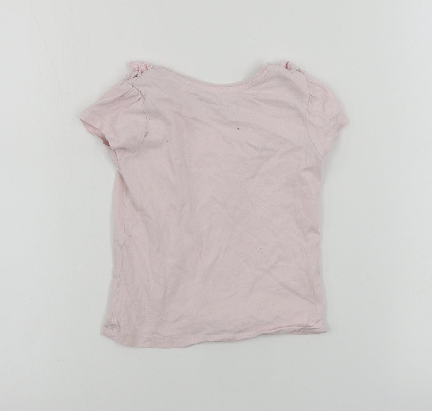 Primark  Girls Pink   Basic T-Shirt Size 2-3 Years