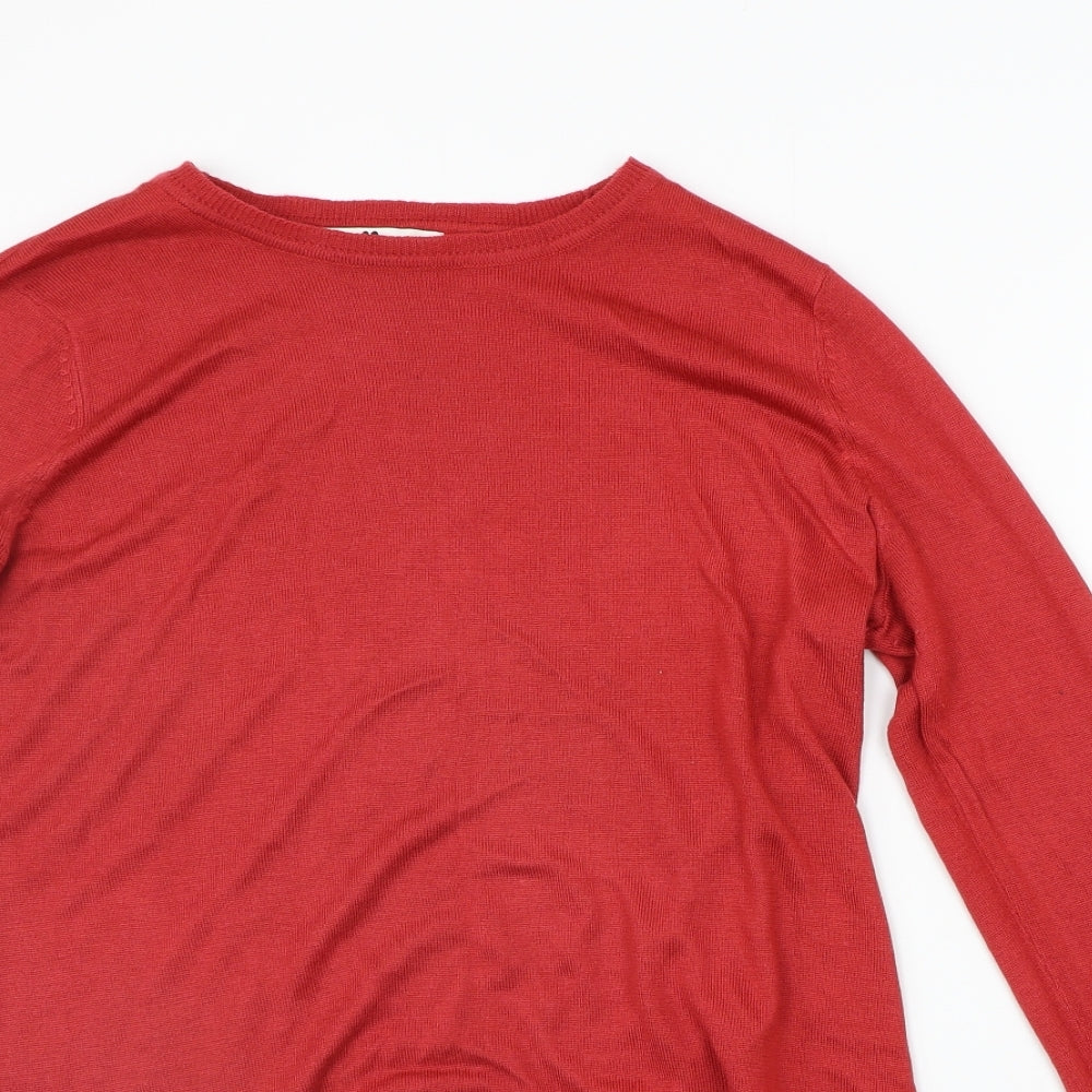 Very Womens Red   Basic T-Shirt Size 16