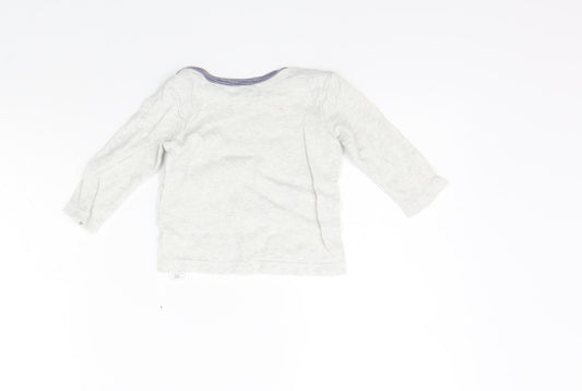 George Girls Grey   Pullover Jumper Size 3-6 Months