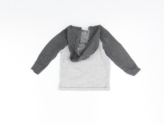 George Girls Grey   Pullover Jumper Size 3-6 Months  - Mickey