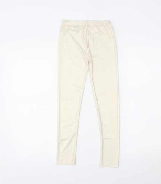 Limelight Girls Ivory   Jegging Trousers Size 11 Years