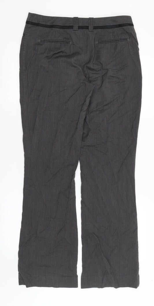 NEXT Womens Grey   Dress Pants Trousers Size 10 L32 in