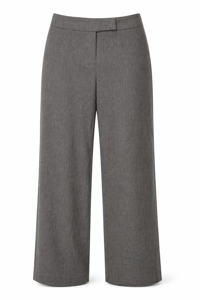 M&S Womens Grey   Dress Pants Trousers Size 10 L28 in