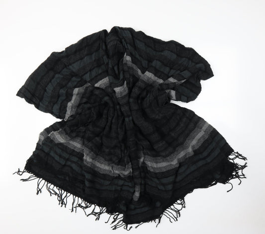 Preworn Womens Grey Striped  Cape Jumper One Size