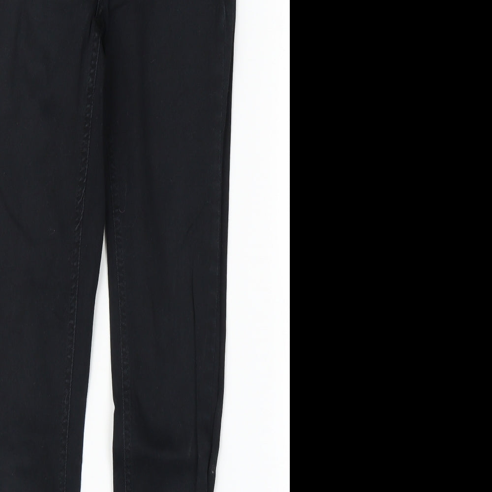 Ginatricot Womens Black  Denim Skinny Jeans Size M L28 in