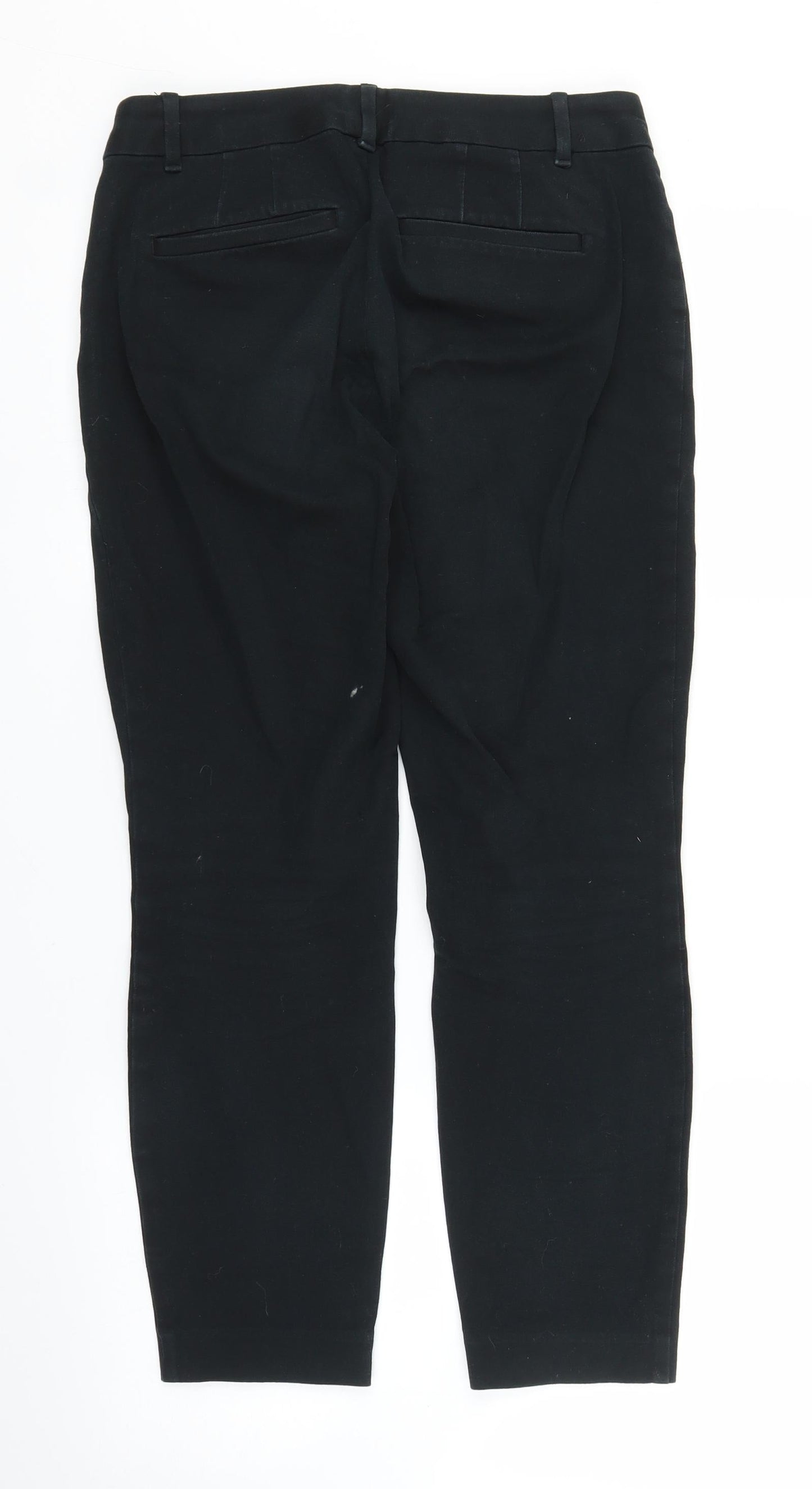 Gap Womens Black   Cropped Trousers Size 6 L24 in