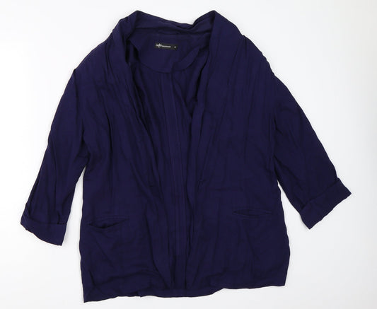 Internationale Womens Blue   Jacket  Size 16