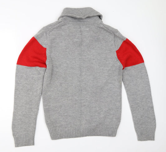 New Look Mens Grey   Pullover Jumper Size M