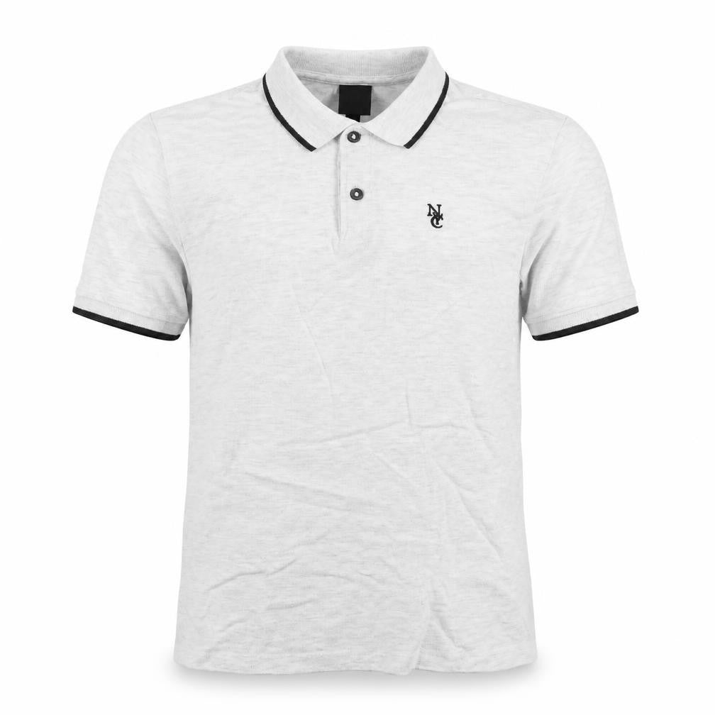 H&M Mens Grey    Polo Size S