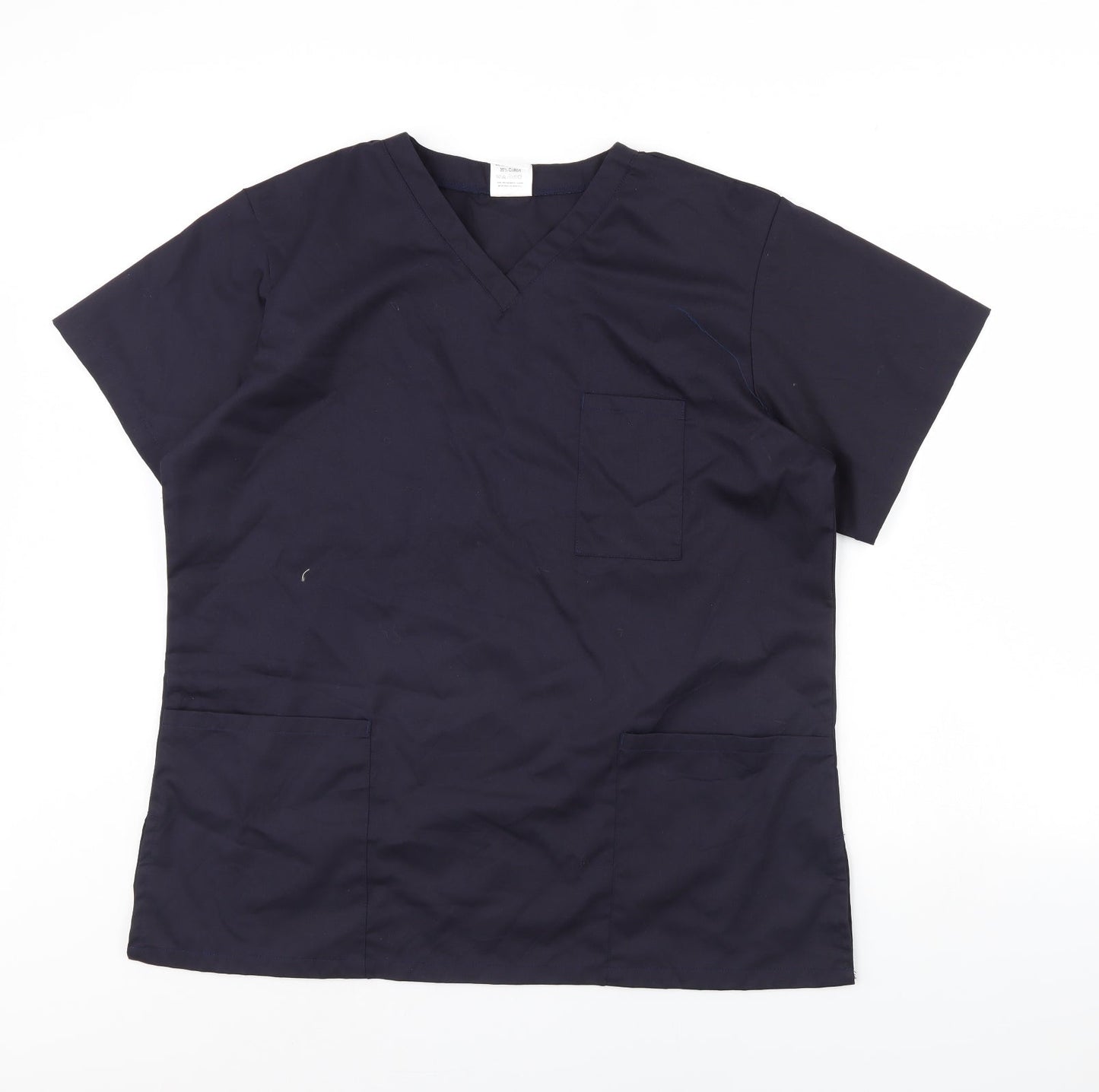 Alexander Womens Blue   Basic T-Shirt Size L  - Workwear
