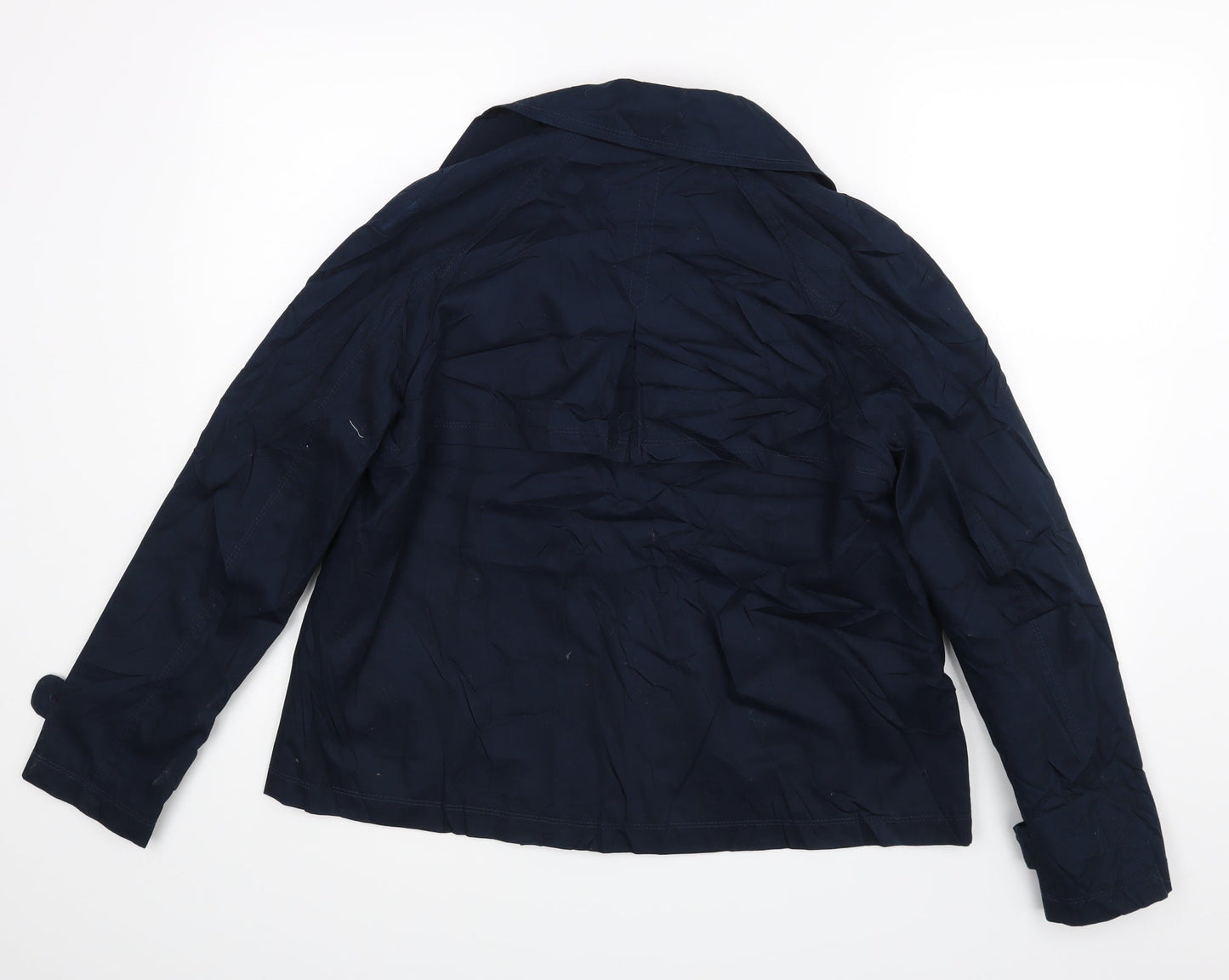 Papaya Womens Blue   Jacket Coat Size 14