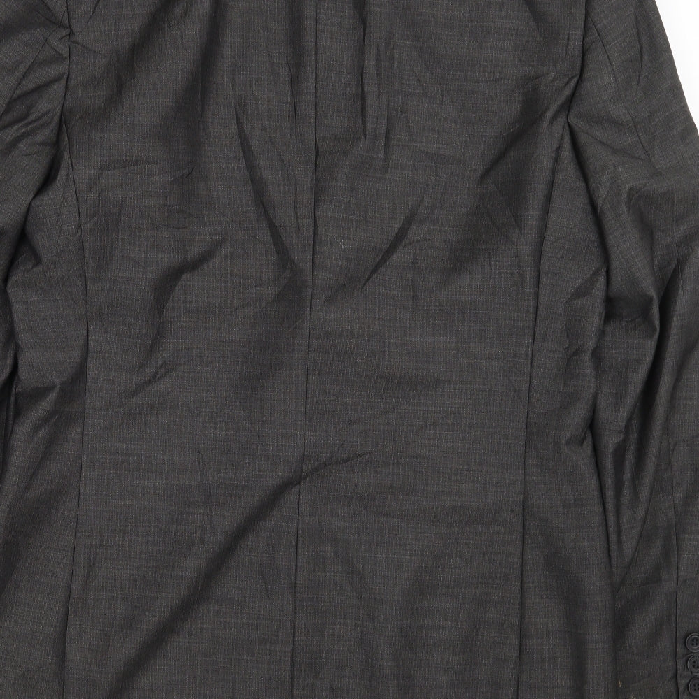 Burton Mens Grey   Jacket Suit Jacket Size 38