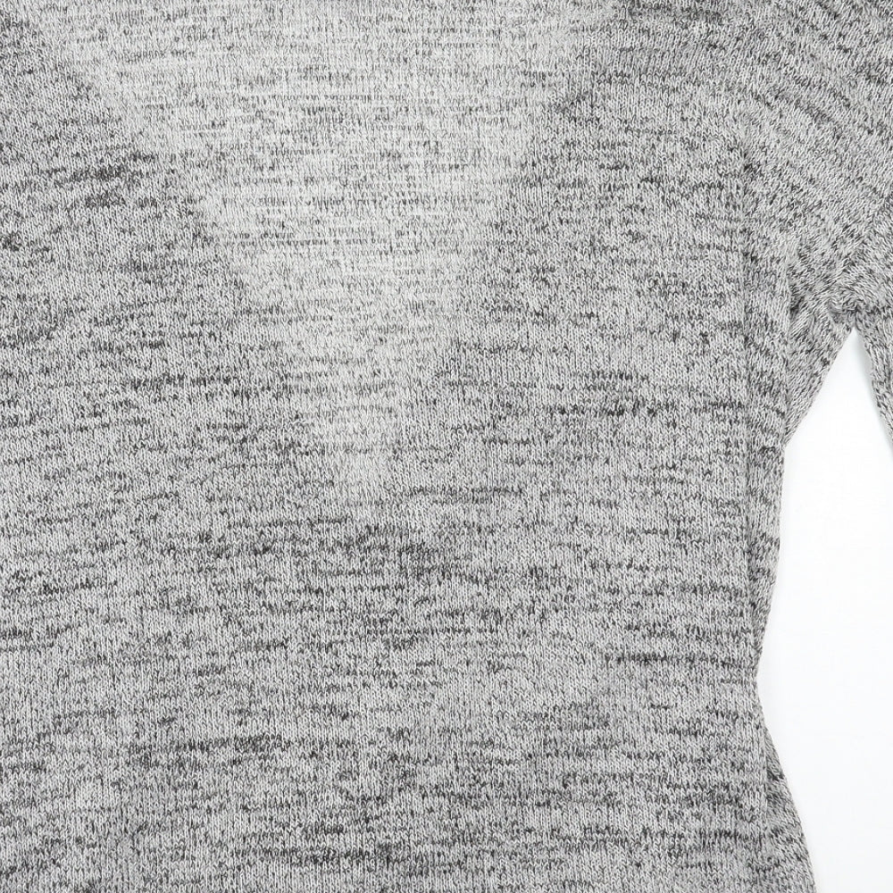 H&M Womens Grey   Cardigan Jumper Size M