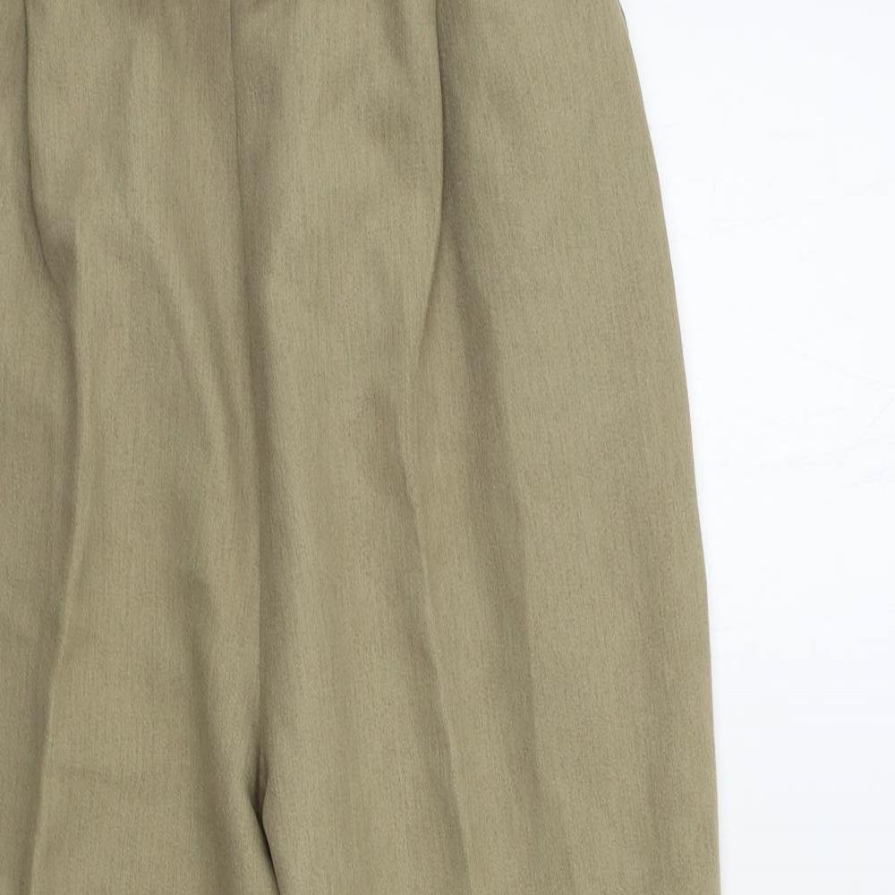 Preworn Womens Beige   Trousers  Size 14 L24 in