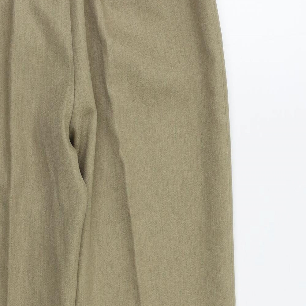 Preworn Womens Beige   Trousers  Size 14 L24 in