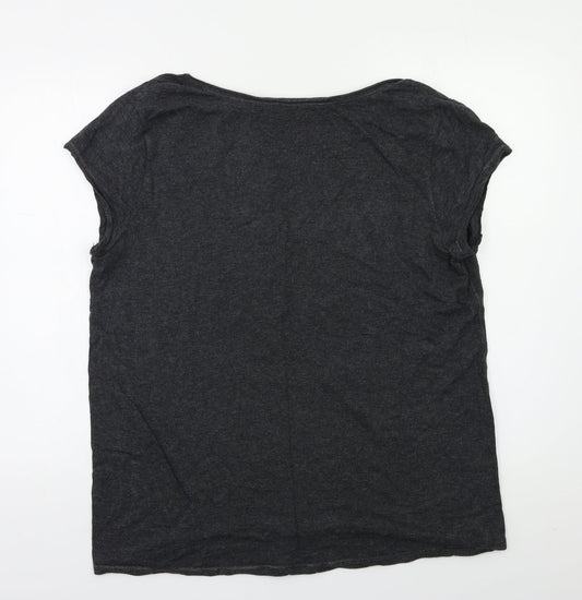 Wrap Womens Grey   Basic Polo Size 18