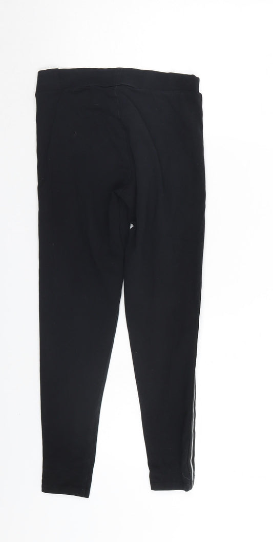 Candy Couture Girls Black   Harem Trousers Size 11 Years